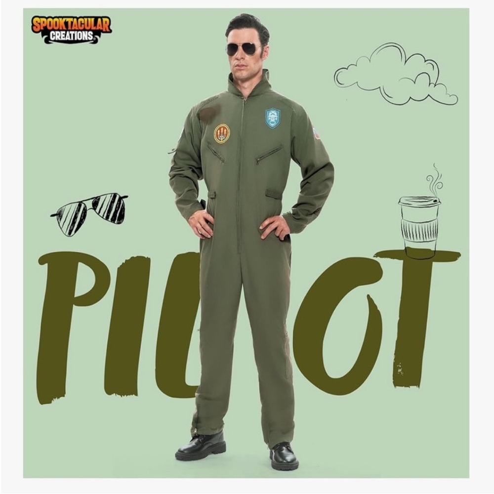 Pilot Costume with Accessories